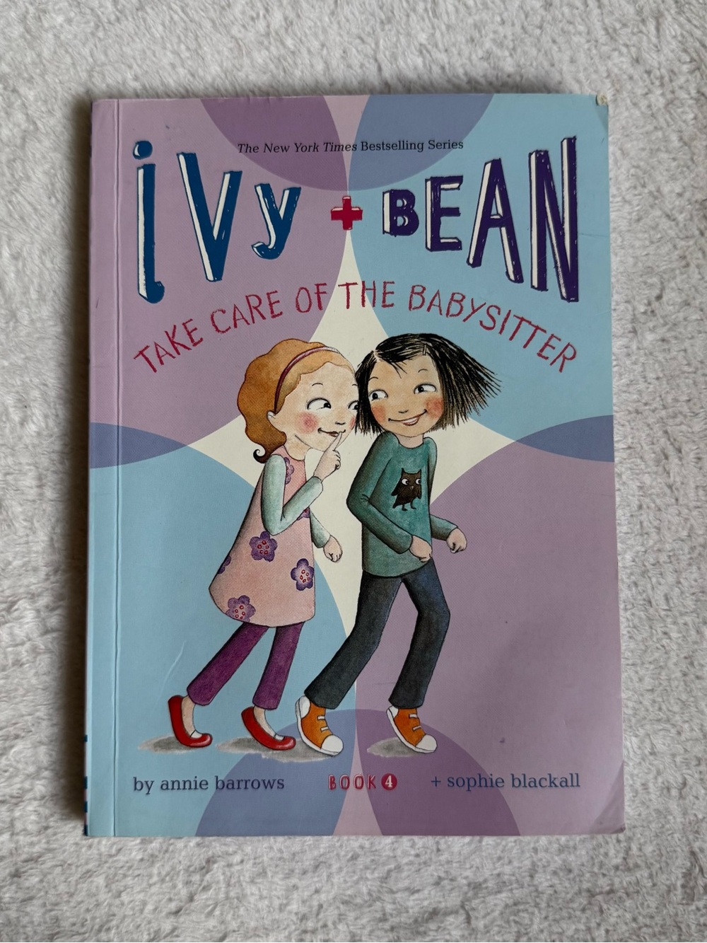Ivy + Bean: Take Care of the Babysitter — Light Blue & Lavender Kids book 4